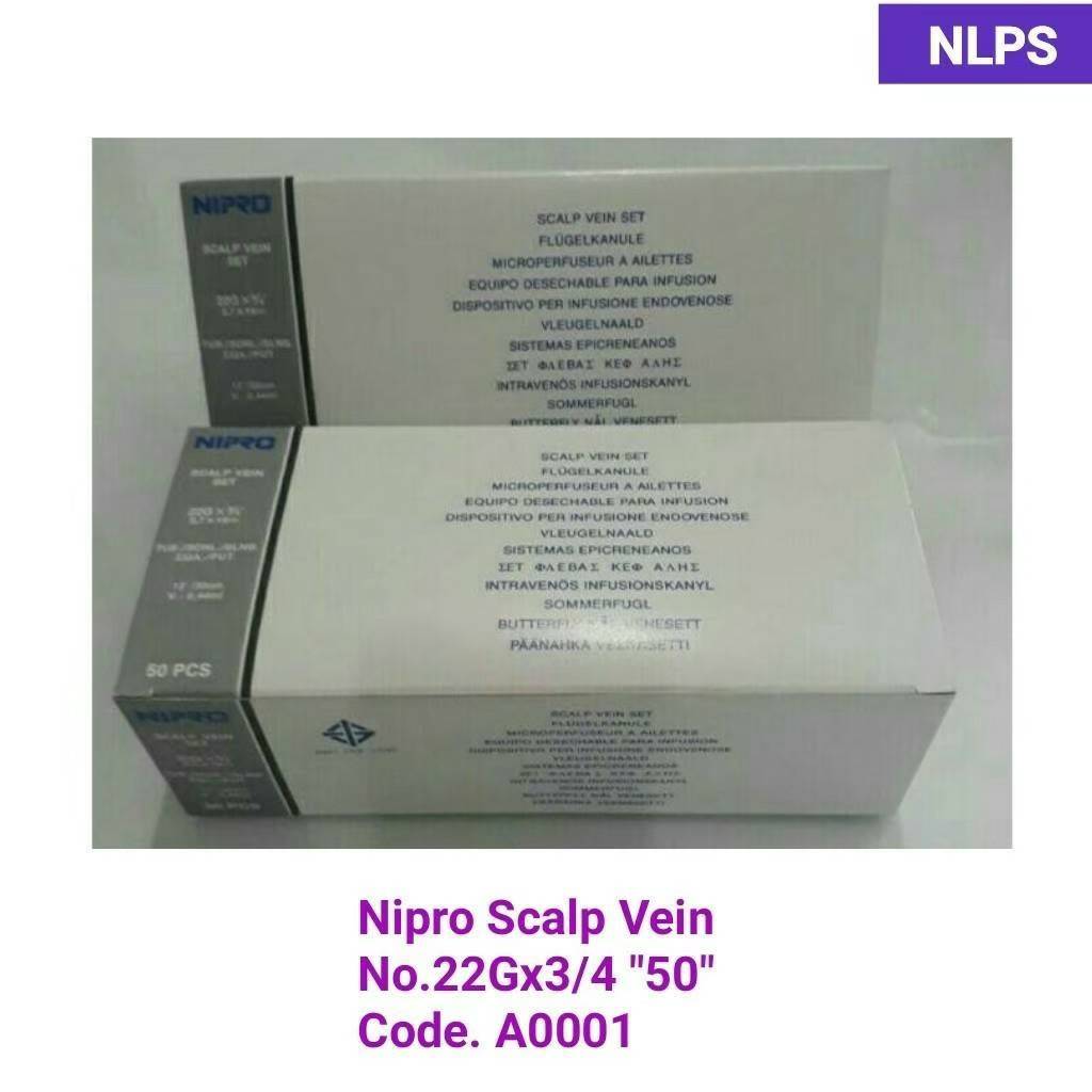 Nipro Scalp vein22Gx3/4