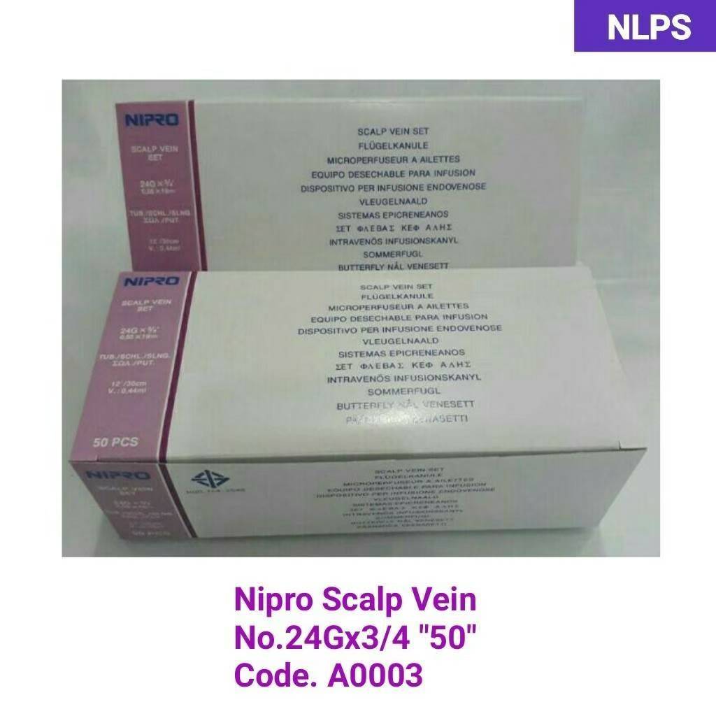 Nipro Scalp vein24Gx3/4