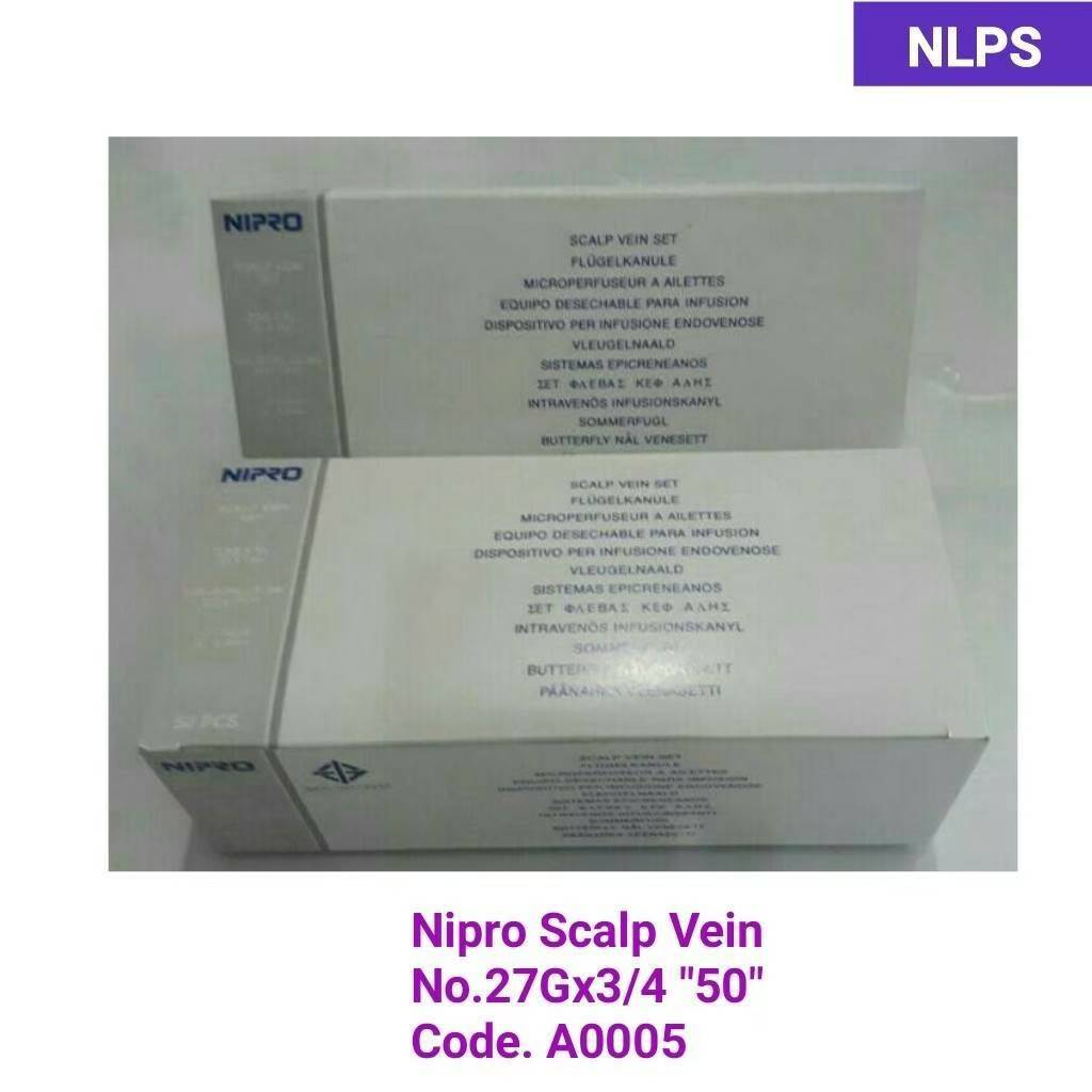 Nipro Scalp vein27Gx3/4