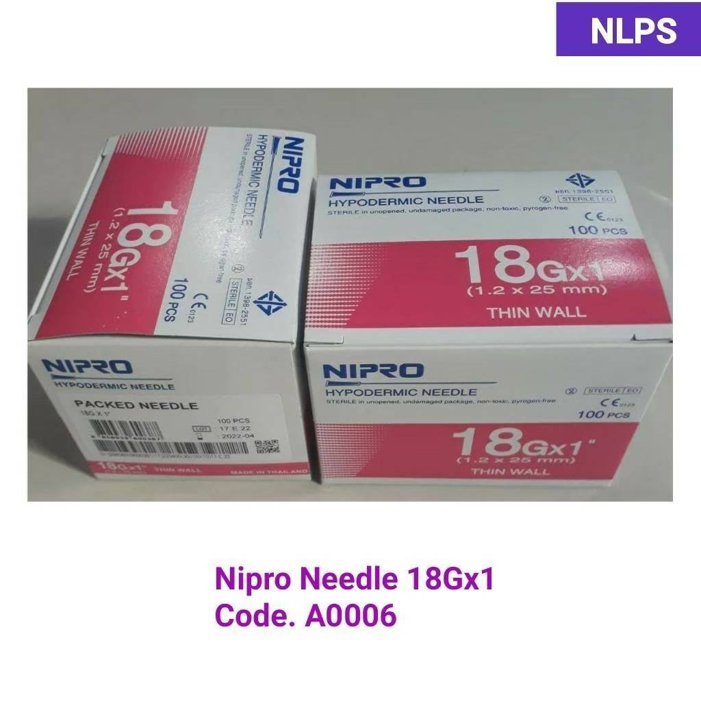 Nipro Needle 18Gx1''