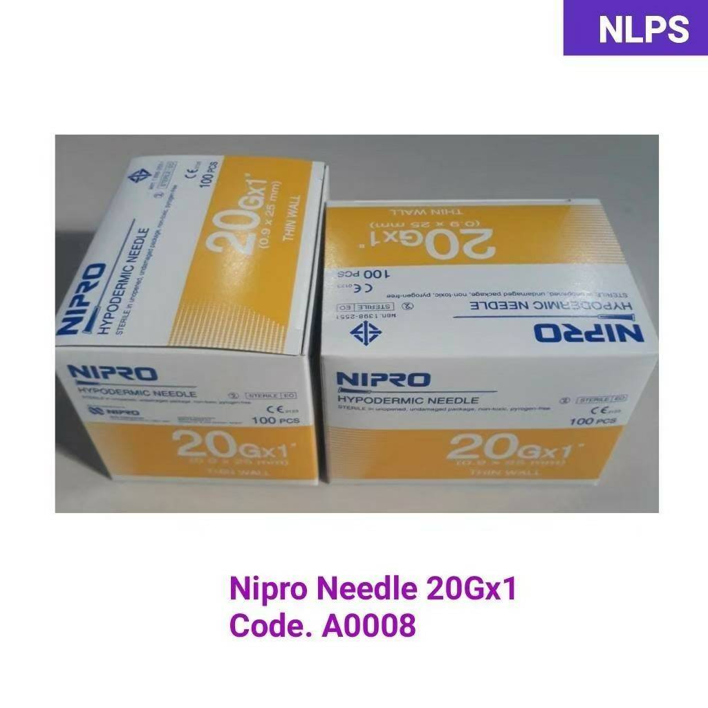 Nipro Needle 20Gx1''