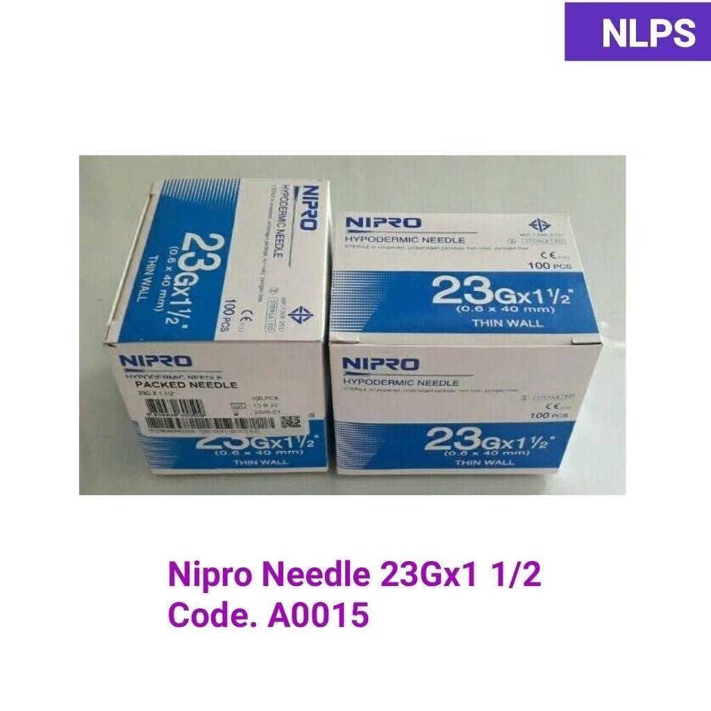 Nipro Needle 23Gx1 1/2''