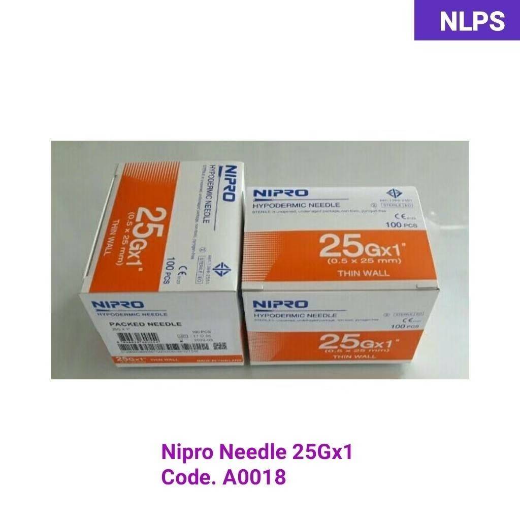 Nipro Needle 25Gx1''