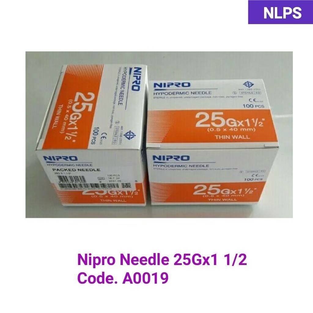 Nipro Needle 25Gx1 1/2''