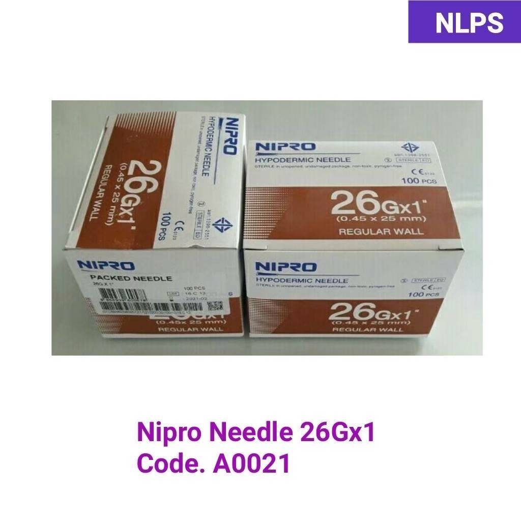 Nipro Needle 26Gx1''