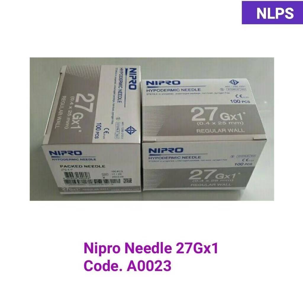 Nipro Needle 27Gx1''