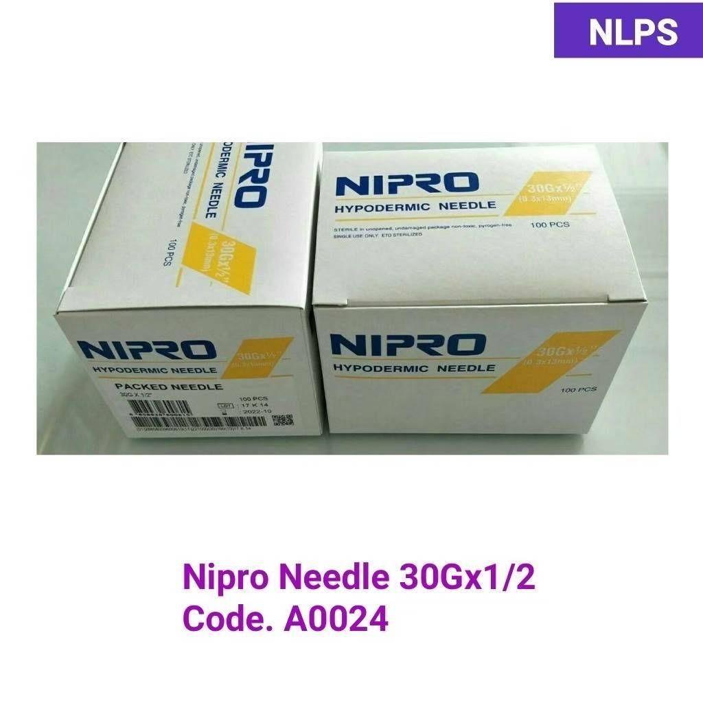 Nipro Needle 30Gx1/2''