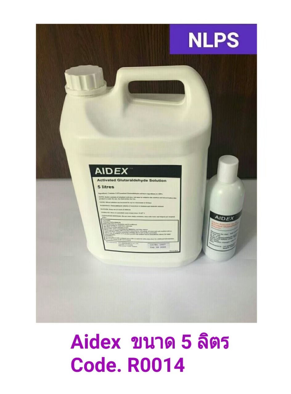 Aidex (Glutaraldehyde Solution) 5 ลิตร